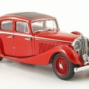 Jaguar SS 2.5 litre, red