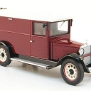 Mercedes L1000 Express, dark red/beige, box wagon