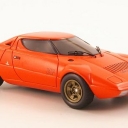 Lancia Stratos HF prototype, redorange, motor Show Turin 1971