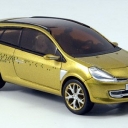 Renault Clio Grand tour Concept, gold, motor Show Geneva 2007