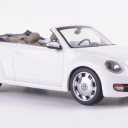 VW Beetle Convertible, white 2012