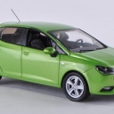 Seat Ibiza, met.-light-green, 5-door 2013