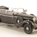 Mercedes 770 Convertible, black 1938