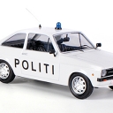 Ford Escort MkII, Politi, police (DK)