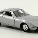 Opel GT 1900, silver 1968