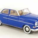 Opel captain, blue/white 1954