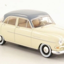 Opel captain, light beige/light grey 1954