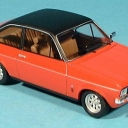 Ford Escort MKII 1300 Ghia, red, roof black