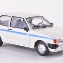 Ford Fiesta MKII, white 1984