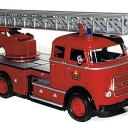 DAF A1600, fire brigade Amsterdam, ladder truck 1962