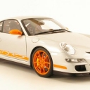 Porsche 911 GT3 RS (997), silver/orange 2006
