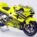 Honda NSR 500, No.46, V.Rossi, Vorsaison-Testmotorrad 2001