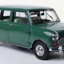 Mini Austin Countryman, green, RHD 1963