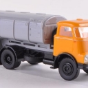 DAF DO 2000 garbage truck, yellow/grey (NL)