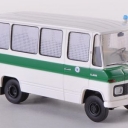 Mercedes O 309 bus, police Bavaria with vergitterten windows