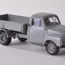 Opel Blitz flatbed platform trailer, grey