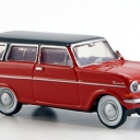Opel Kadett A Caravan, red