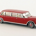 Mercedes 600 Pullman Limousine, dark red