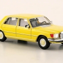 Mercedes 450 SEL (W116), light-yellow