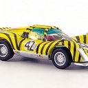 Porsche Carrera 6, No.42, yellow/black, Sebring 1967