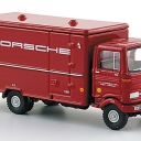 Mercedes LP608, Porsche race service