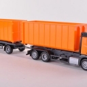 Mercedes Antos M rolling hollows-truck with trailer
