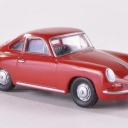 Porsche 356C, red 1963