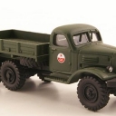 ZIL 157, olive green, with flatbed