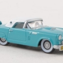 Ford Thunderbird, blue/white 1956