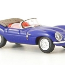 Jaguar XKSS, blue, open