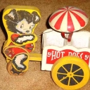 Bear Pepsi-Hot Dog Cart