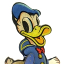 Rolling Donald Duck