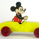 Mickey Driving Car