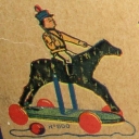 Man on Horse From Box