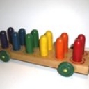 Jumbo Peg on Wheels (12) #650
