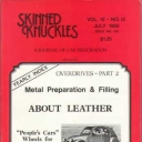 Skinned Knuckles July 1986