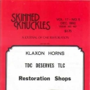 Skinned Knuckles December 1992