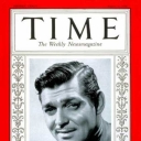 Time - Clark Gable, Aug. 31, 1936, Actors, Most Popular, Movies