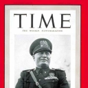 Time - Benito Mussolini, Apr. 8, 1940, Facism, Italy, World War II, Military