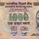 1.000 Rupees