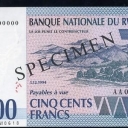 500 Francs