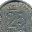25 Centimes