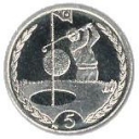 5 Pence - without triskeles