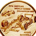 5 Pounds - Nigel Mansell - PPG Indycar World Series Champion