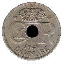 10 øre - 1941 Faroe Issue