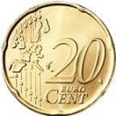 20 Cent Euro - Old Map