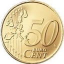 50 Euro Cent - Old Map