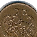 2P / Two Pence - Plated Steel