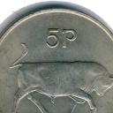 5P / Five Pence - Large size