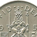 1 Shilling Scottish crest